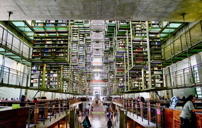 کتابخانه واسکانسلوس (Vasconcelos library)